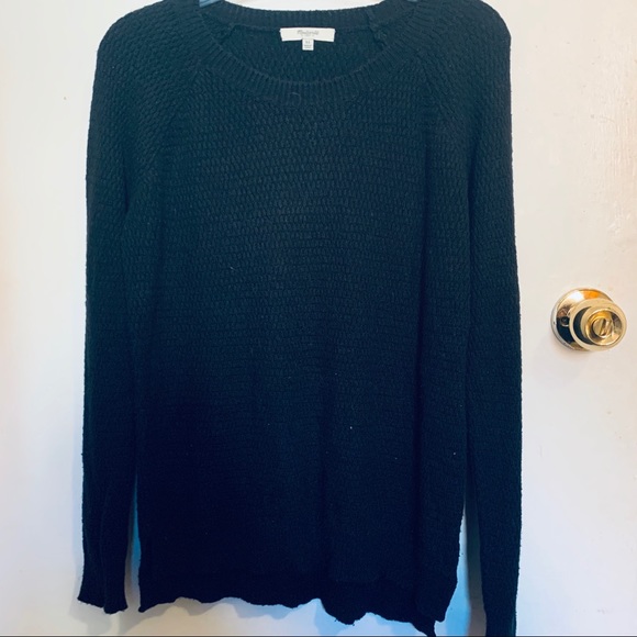 COPY - Madewell Black knitted sweater